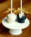 Bride / groom cake pops £2.75 ea